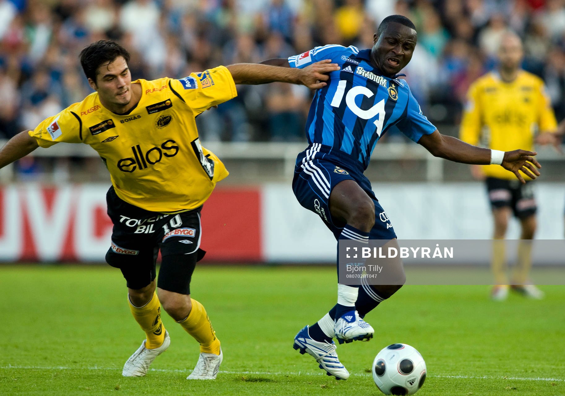 Denni Avdic, Elfsborg och Prince Ikpe Ekong, Djurgården