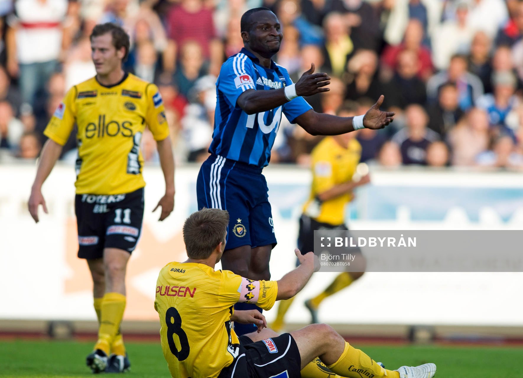 Daniel Mobaeck, Anders Svensson, Elfsborg och Prince Ikpe