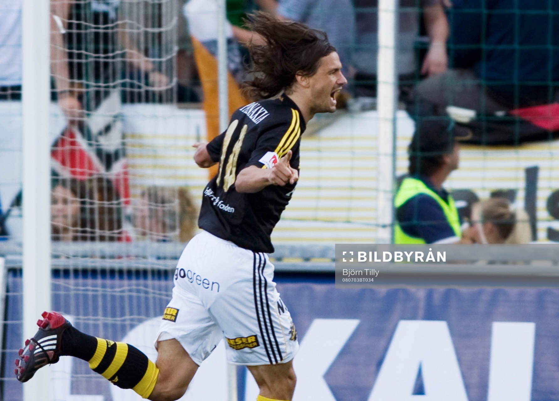 Iván Óbolo, AIK, jubel