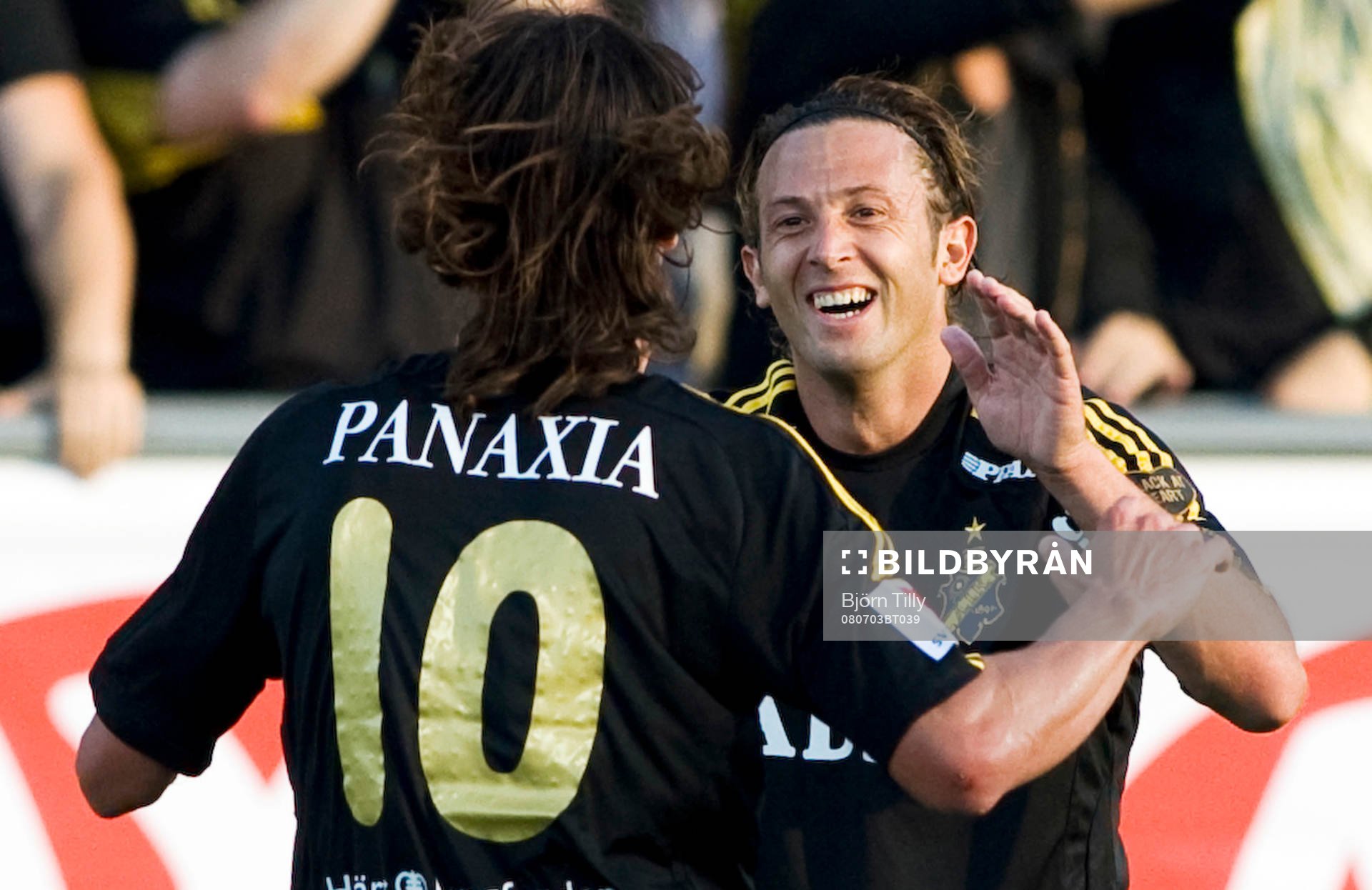 Jorge Anchén, AIK, jubel