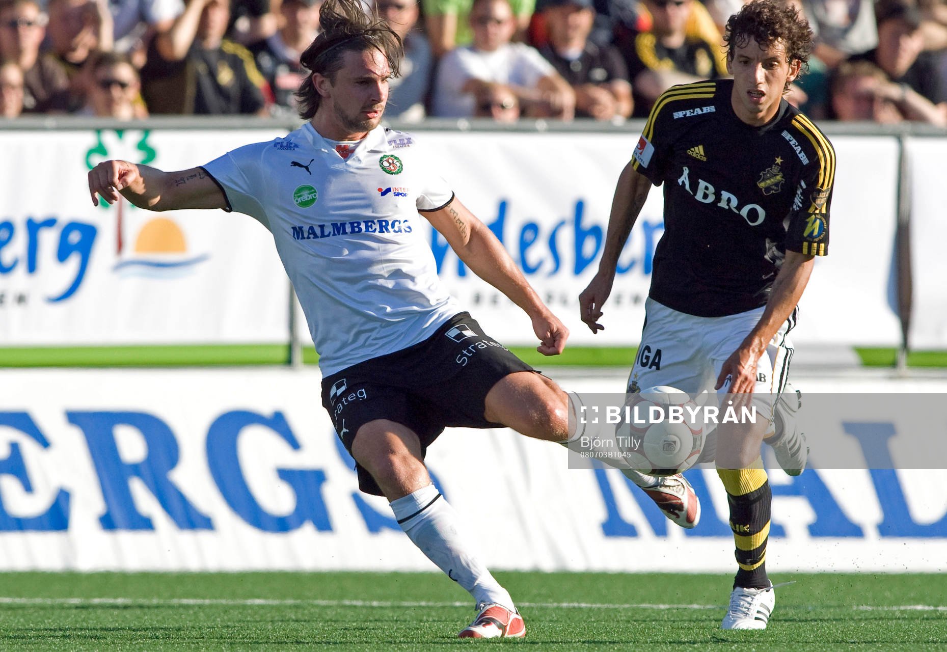 Robin Staf, Örebro och Jorge Ortíz, AIK