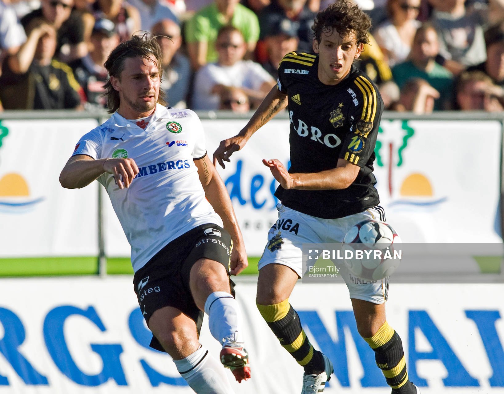 Robin Staf, Örebro och Jorge Ortíz, AIK