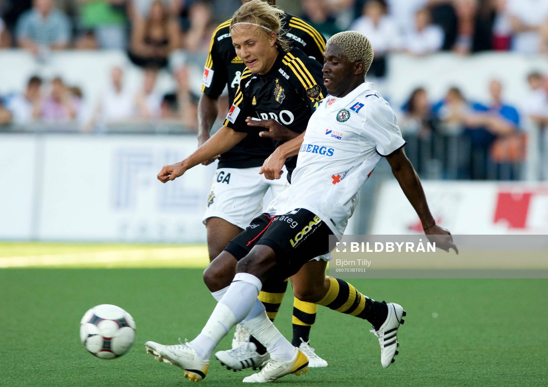 Pierre Bengtsson, AIK och Eric Magloire Bassombeng, Örebro