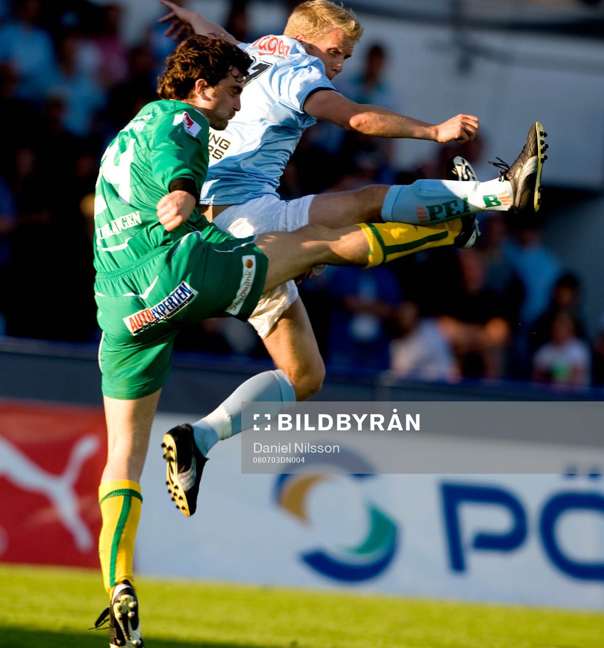 Joakim Nilsson, Malmö och Aleksandar Kitic, Ljugskile