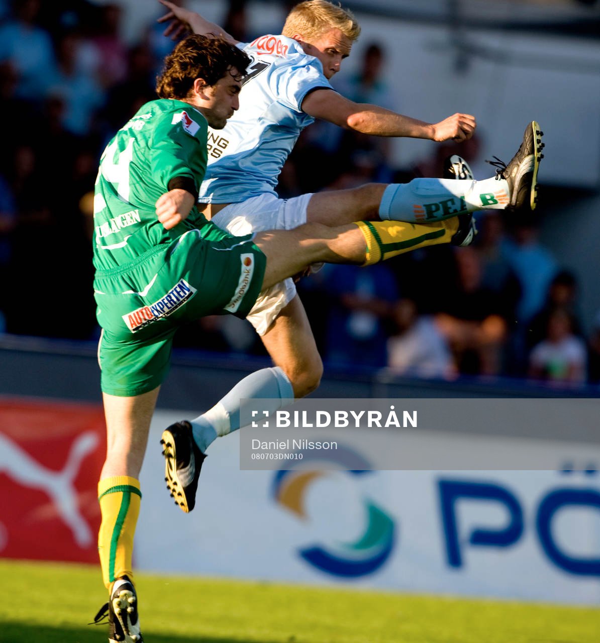 Joakim Nilsson, Malmö och Aleksandar Kitic, Ljugskile