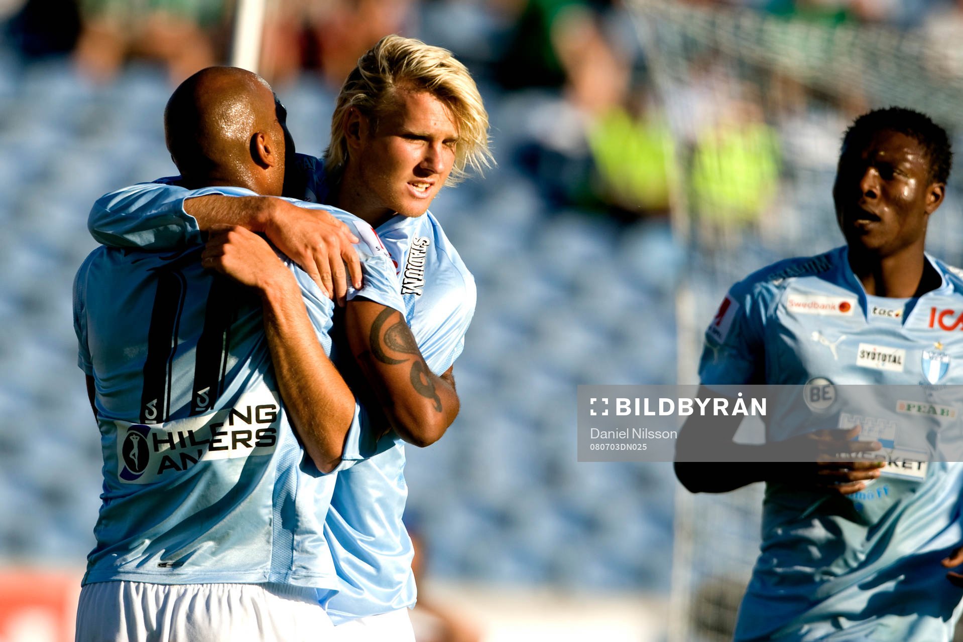 Ola Toivonen, Malmö,  Jubel, Jeffrey Aubynn och Edward