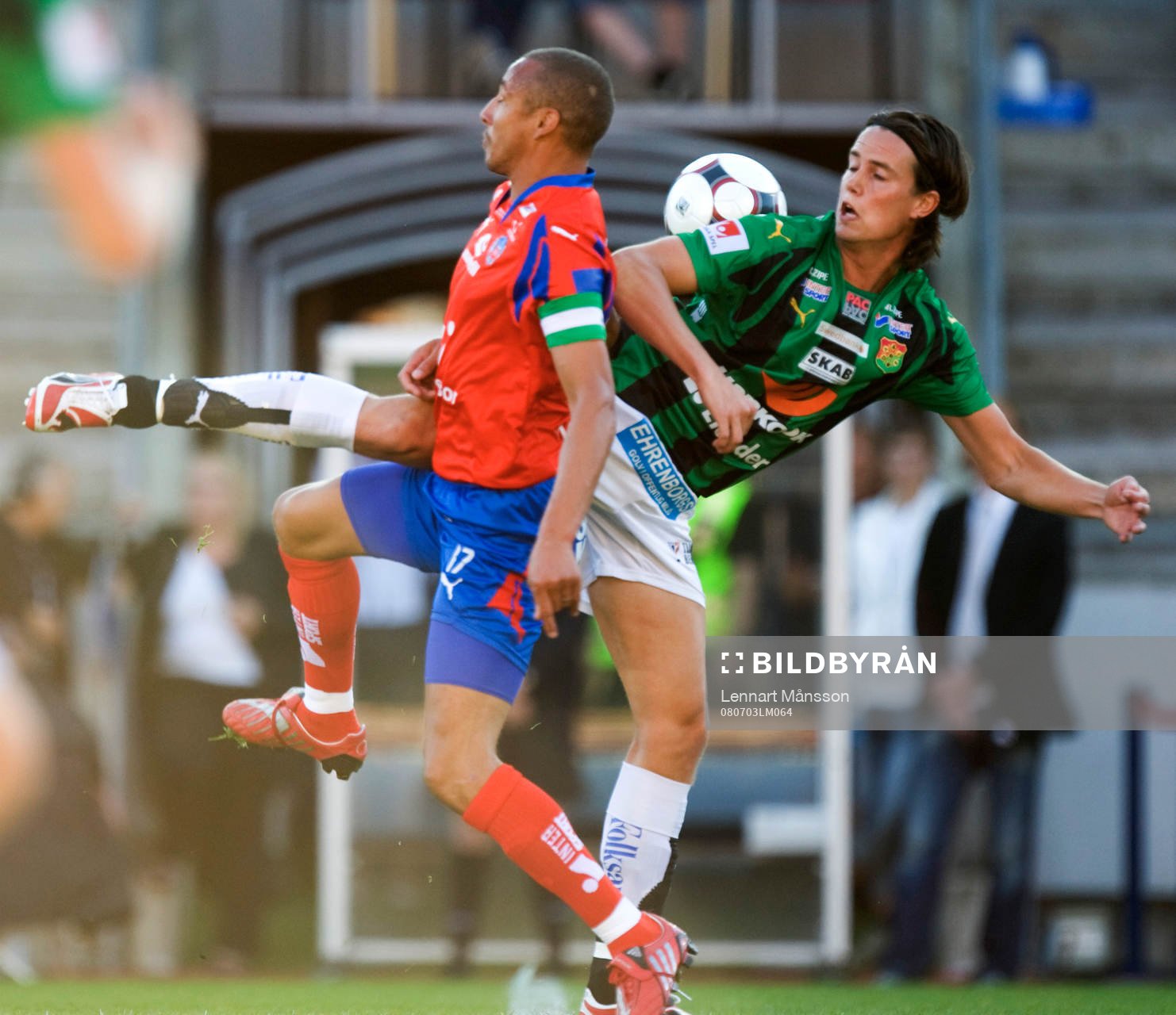 Henrik Larsson och Andreas Tobiasson