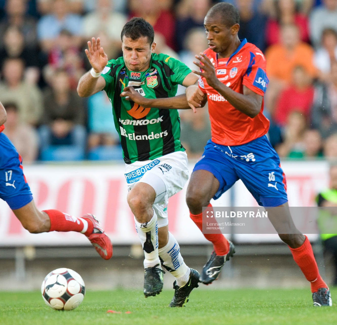 Levon Pachajyan och René Makondele
