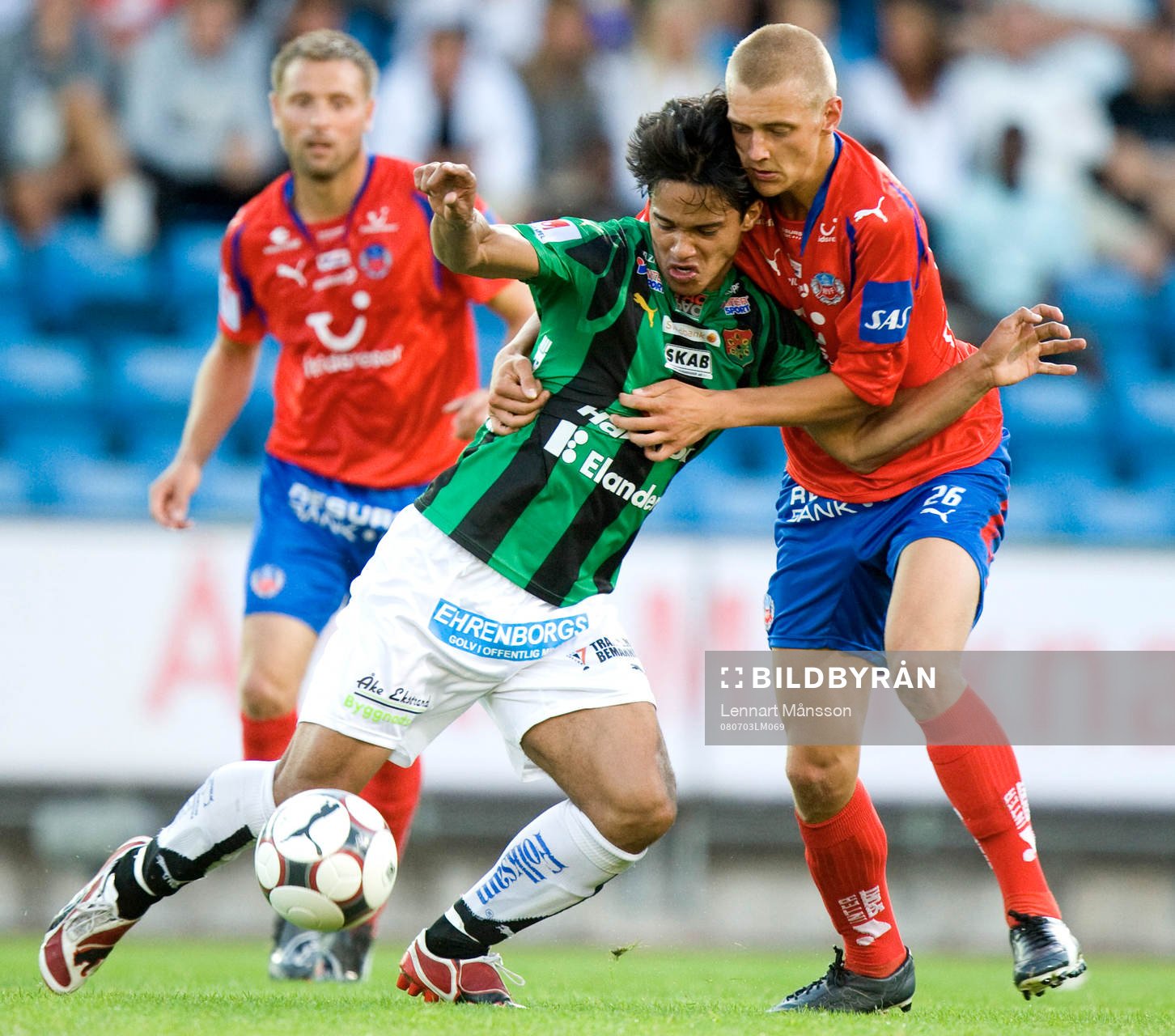 Joel Ekstrand och Daniel Morais Reis