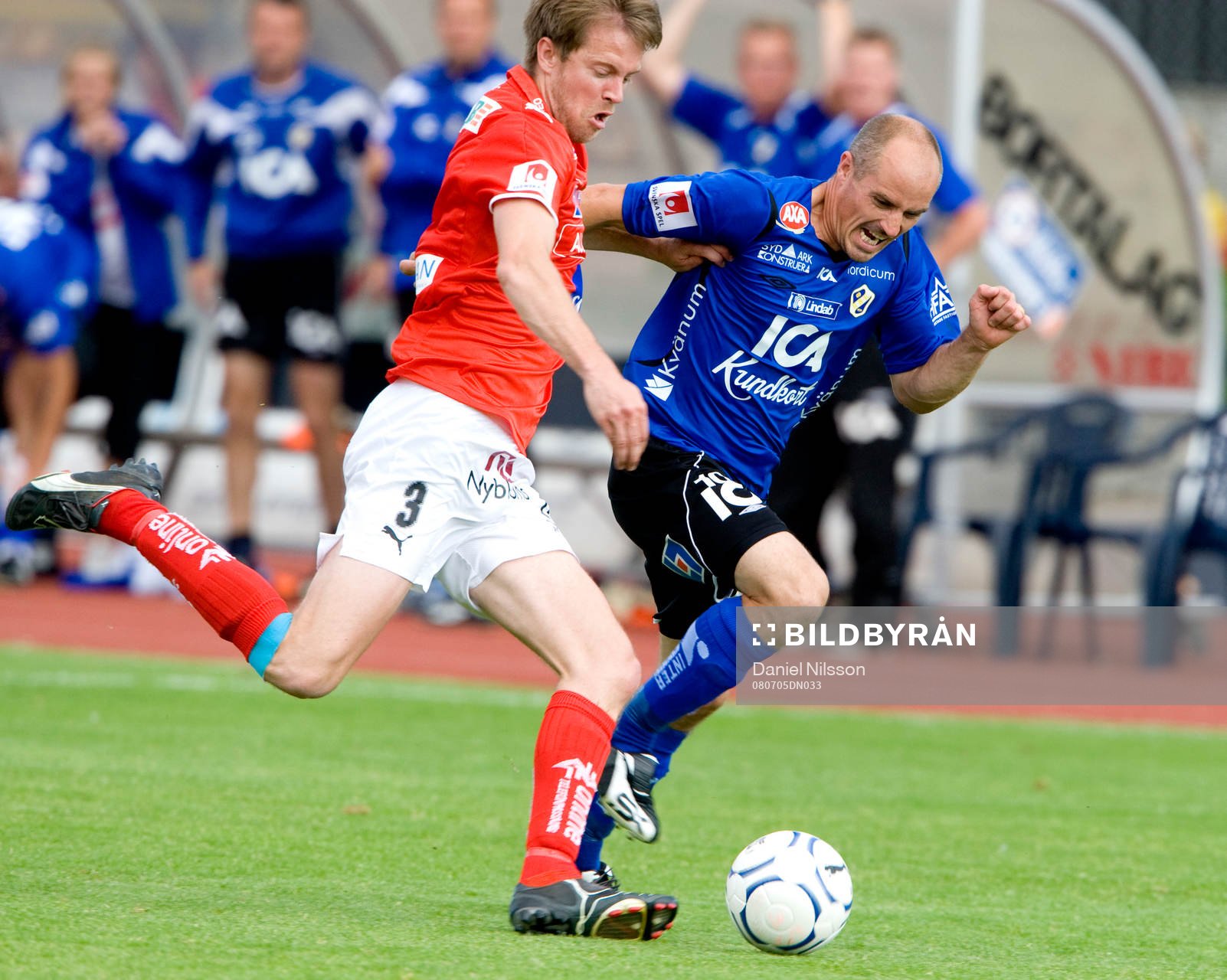 Magnus Arvidsson, Halmstad och Joachim Lantz, Kalmar