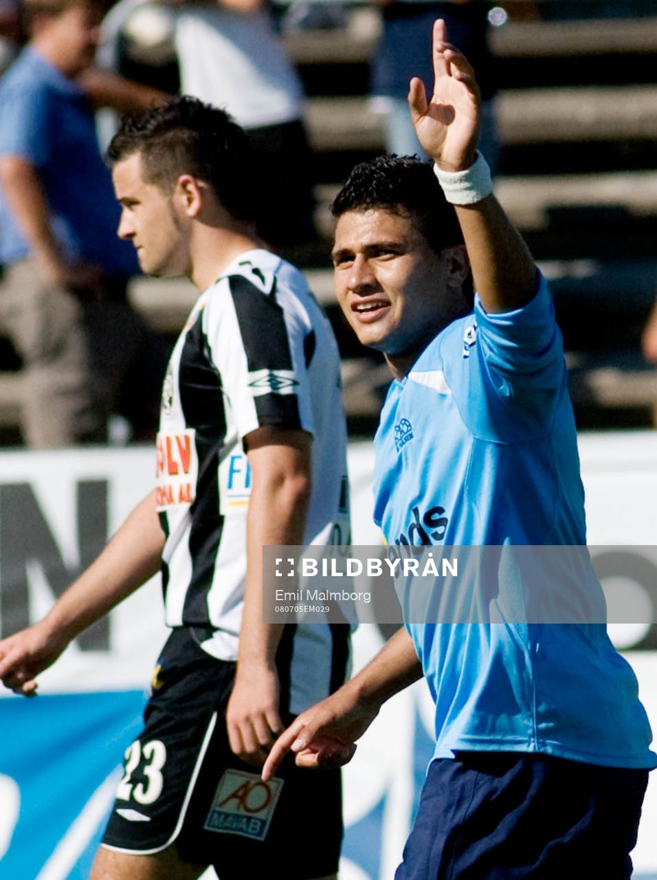 Paulo José de Oliviera, Häcken. Jubel