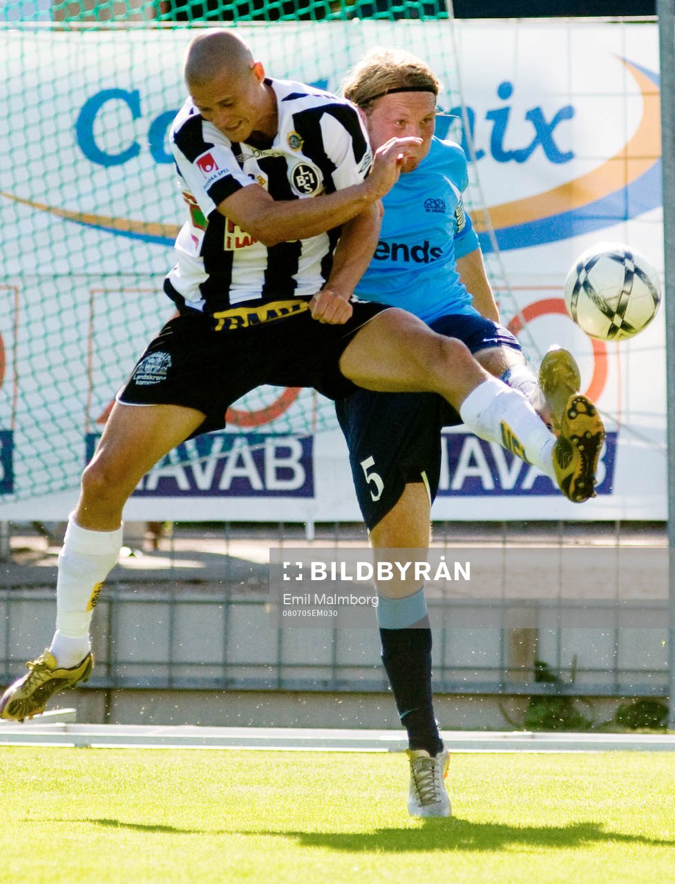Pär Cedeqvist, Landskrona och Emil Wahlström, Häcken