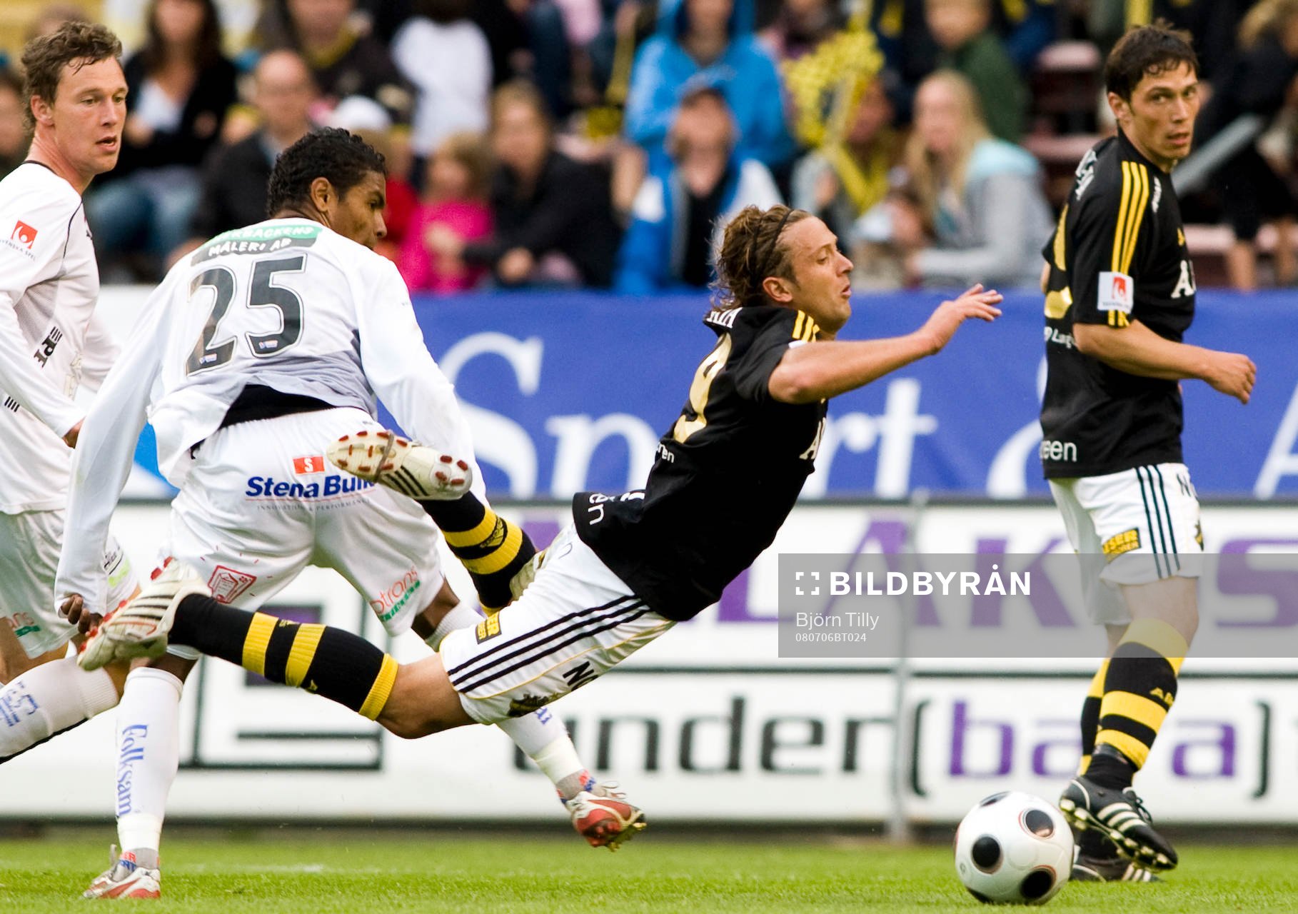 Jorge Anchén, AIK, flyger, tackling