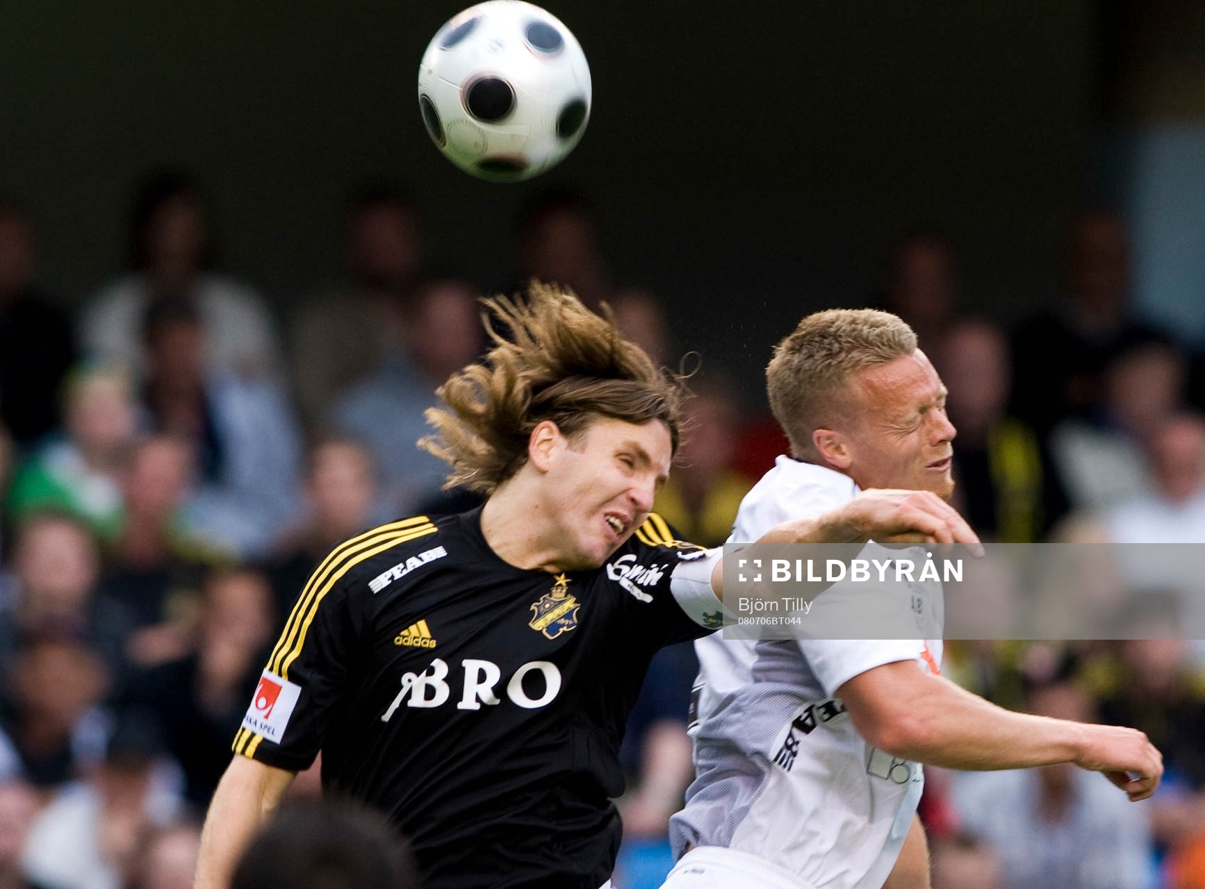 Nils-Eric Johansson, AIK och Björn Andersson, GAIS