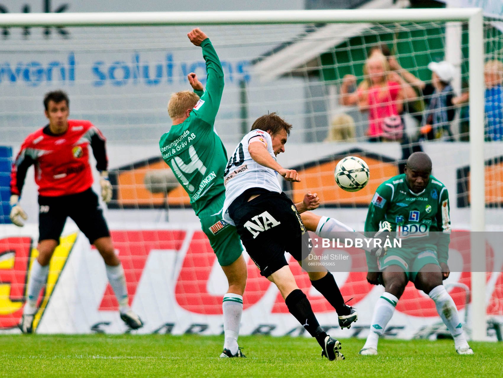 Fotboll, Allsvenskan, Ljungskile - Örebro. Fredrik