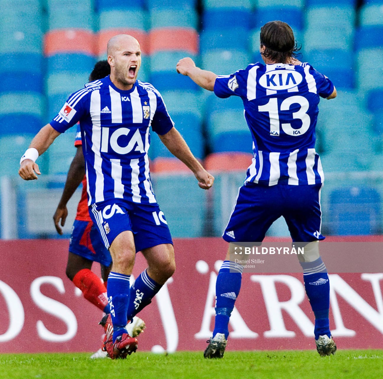 Jonas Wallerstedt, IFK Göteborg. Jubel