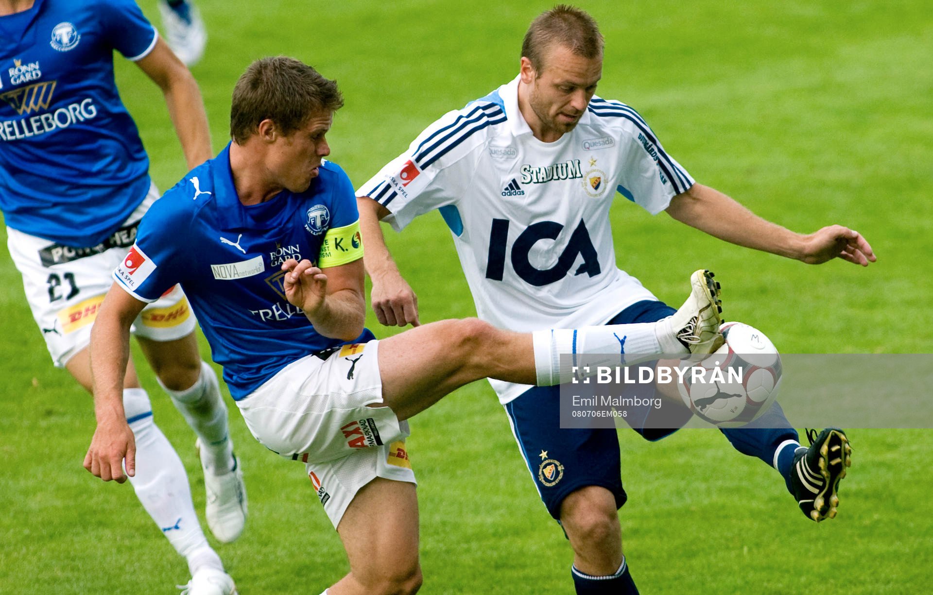 Dennis Melander, Trelleborg och Mattias Jonson, Djurgården