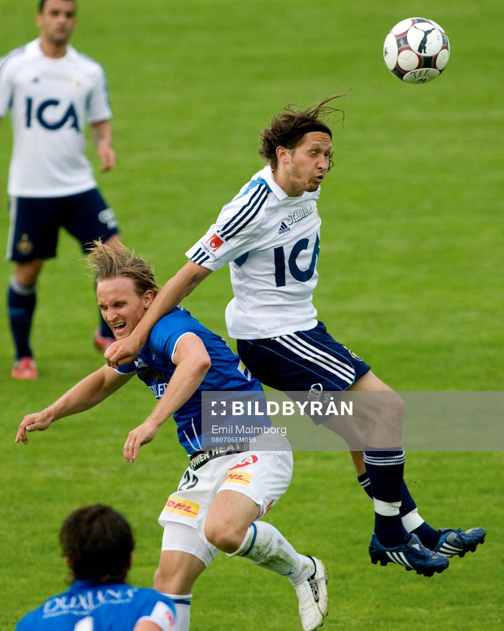 Magnus Andersson, Trelleborg och Andrej Komac, Djurgården