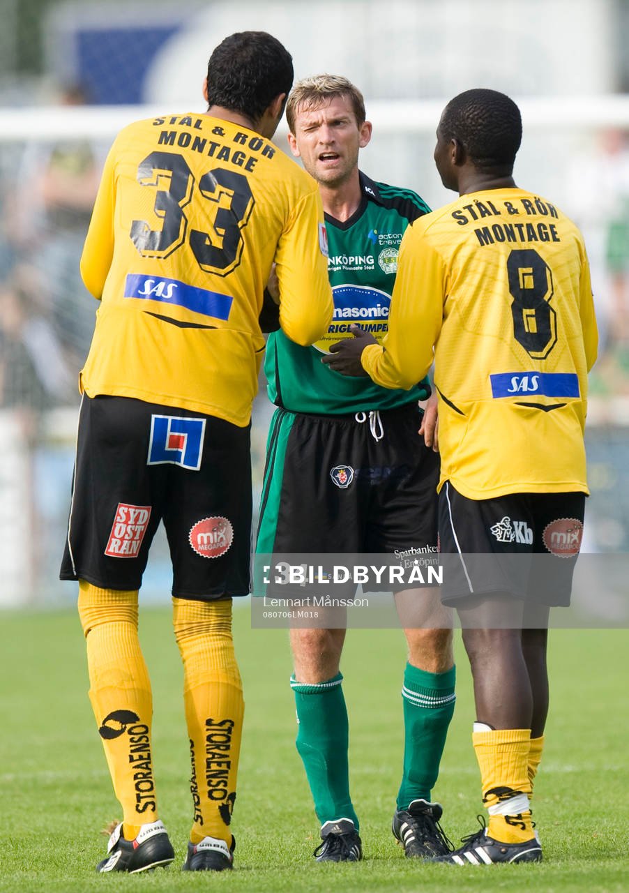 Jesper Blomqvist, Enköping, nära en utvisning
