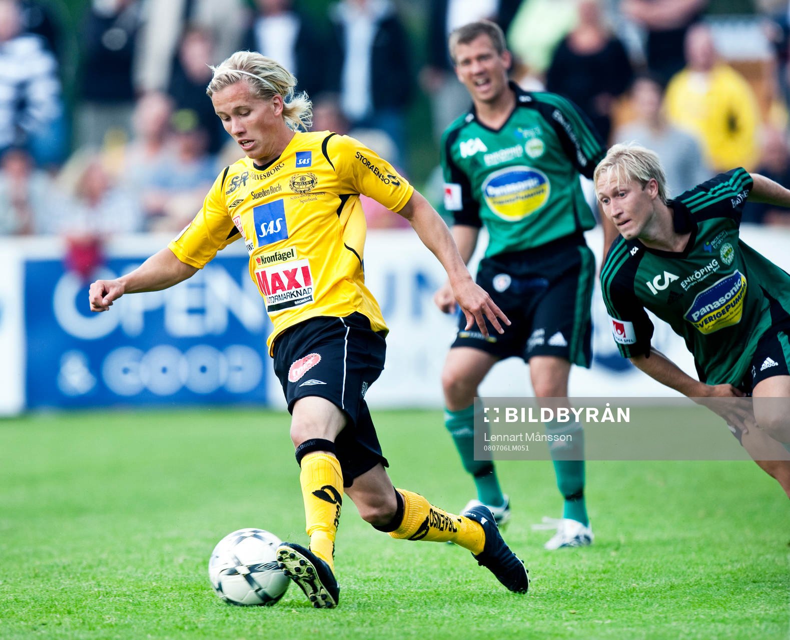 Fotboll, superettan, Mjällby - Enköping