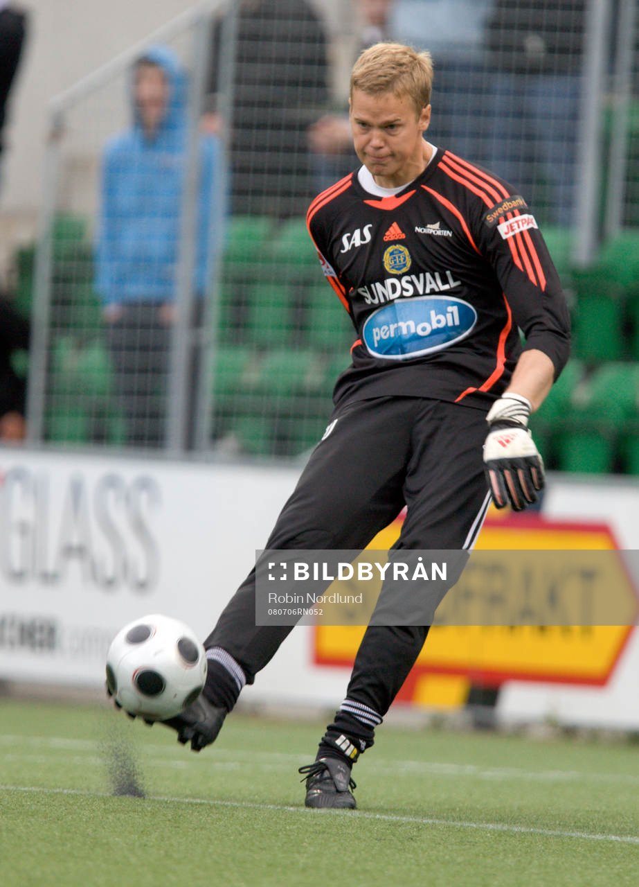 Andreas Lindberg, målvakt, Sundsvall