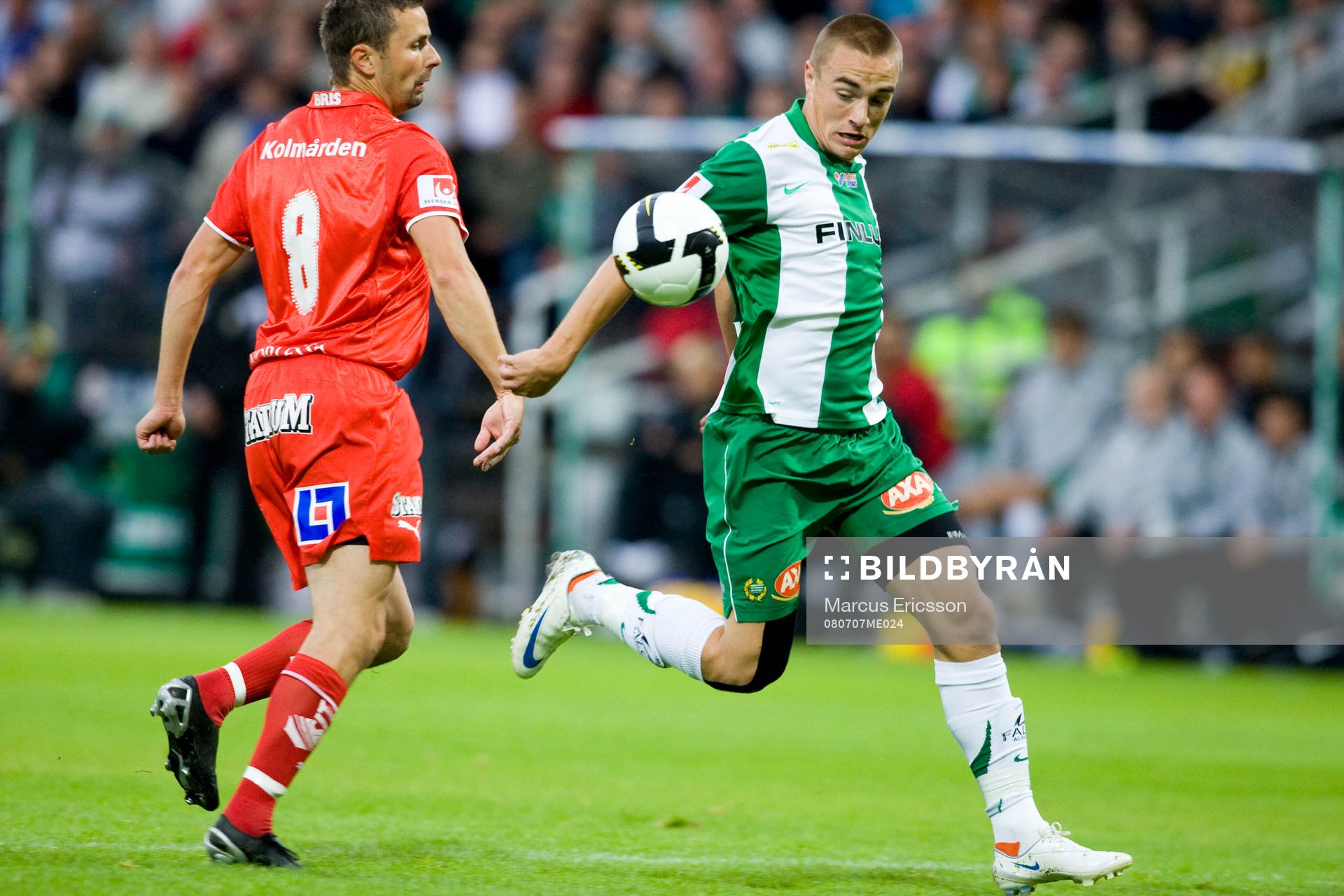 Petter Andersson, Hammarby och Kristoffer Arvhage, IFK