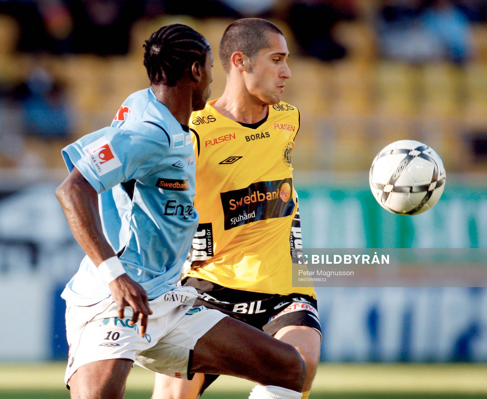 Yannick Bapupa, Gefle och Emir Bajrami, Elfsborg