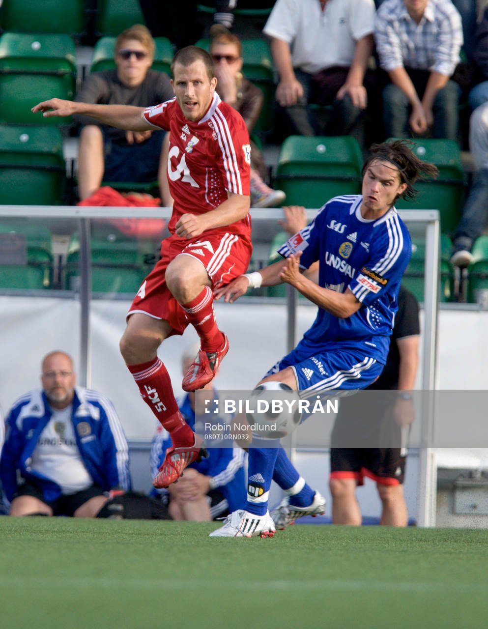 Tobias Hysén, Göteborg och Mikael Lustig, Sundsvall