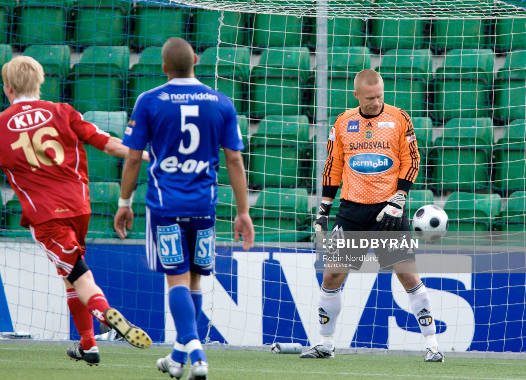 Fredrik Sundfors, Målvakt, Sundsvall, depp