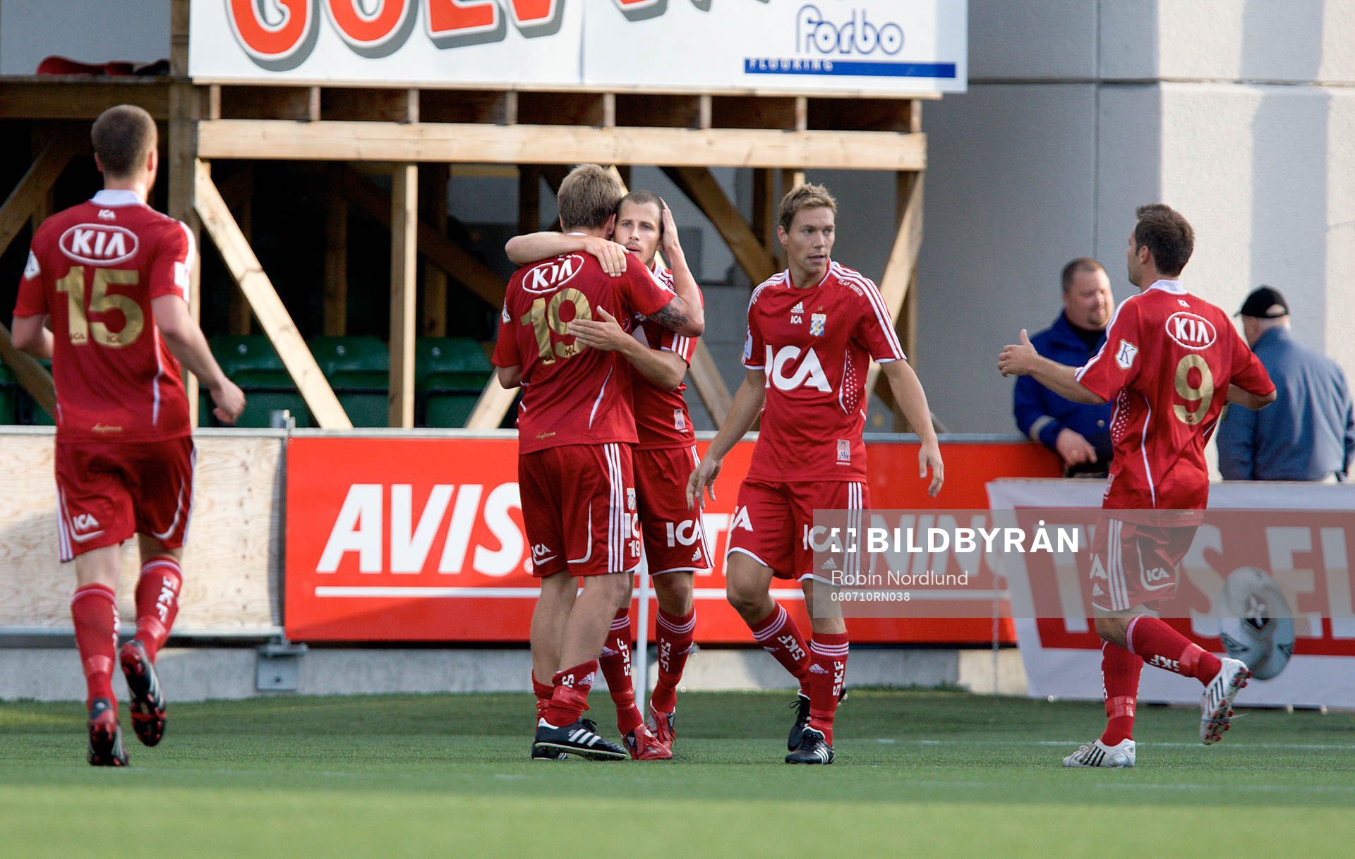 Tobias Hysén, Göteborg, jubel