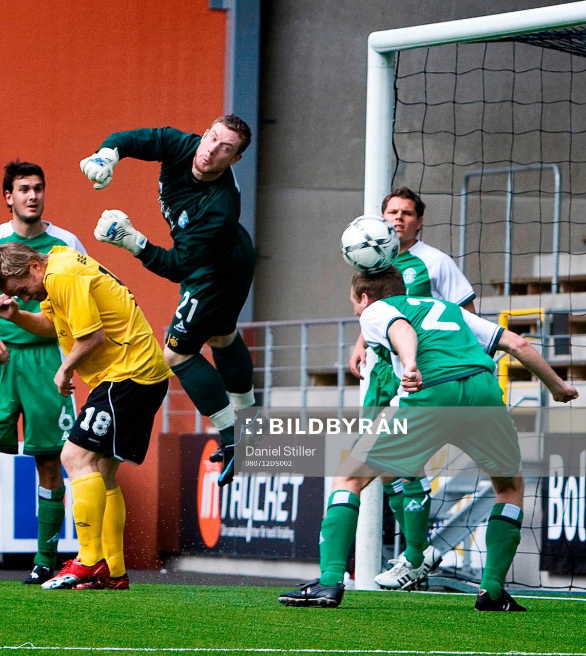 David van Zanten,  Andrew McNeil, målvakt Hibernian