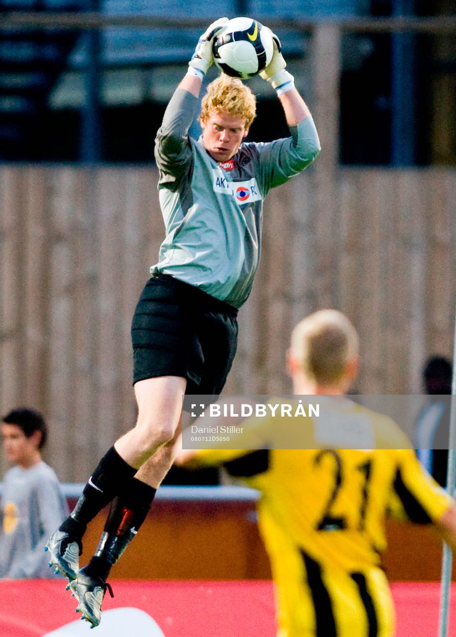 Christoffer Källqvist, målvakt Häcken