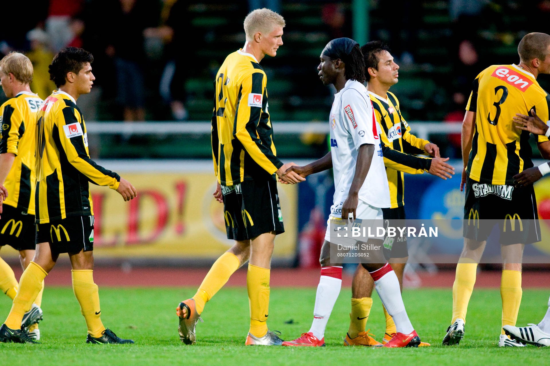 Tack för matchen, bla Tom Söderberg, Häcken, och Lamin