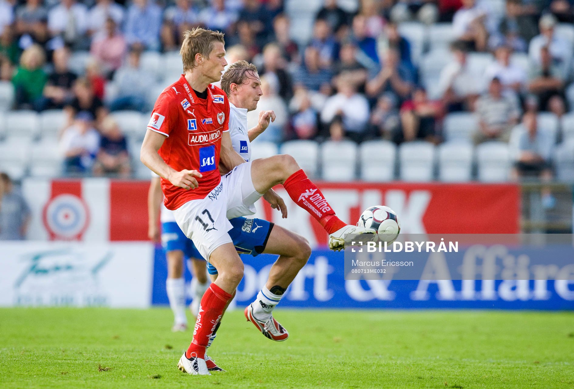 Viktor Elm, Kalmar, och Richard Spong, Norrköping