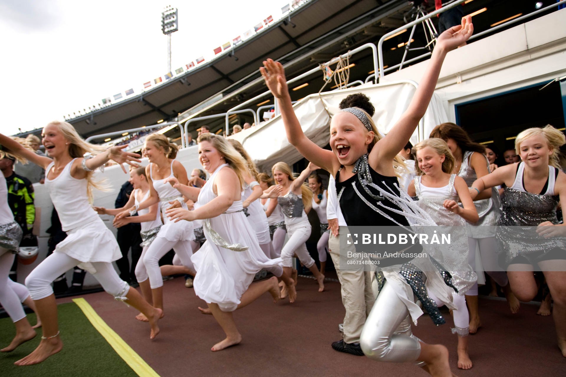 Fotboll, Gothia Cup - Dansarna springer in på Ullevi,