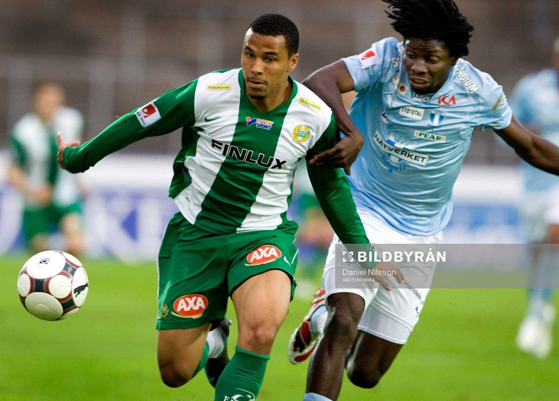 Charlie Davies, Hammarby och Jimmy DIxon, Malmö