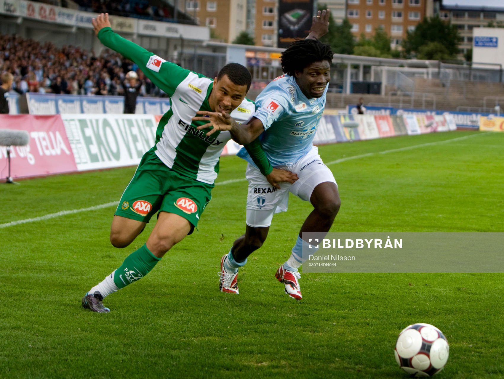 Charlie Davies, Hammarby och Jimmy DIxon, Malmö