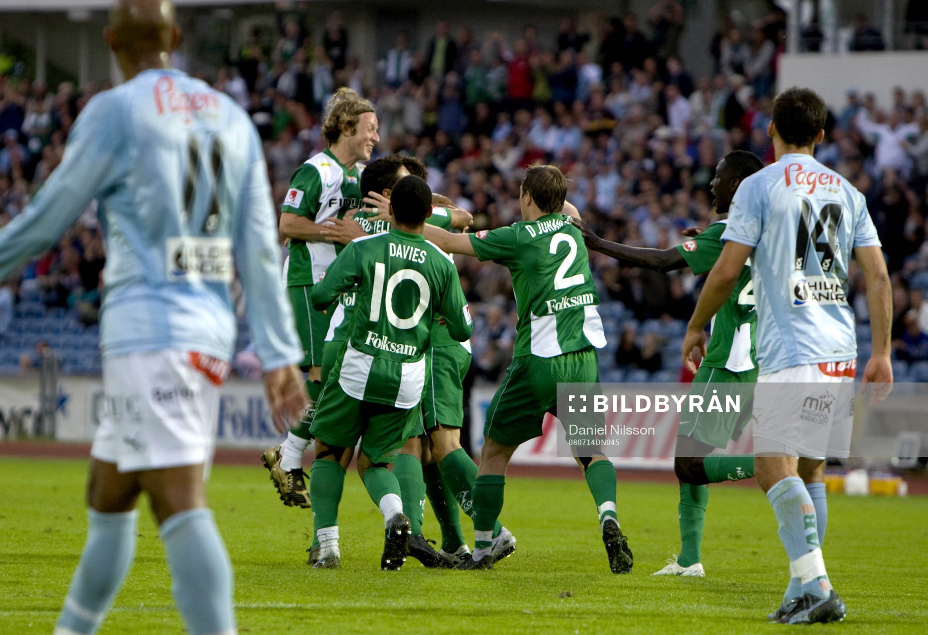 Carlos Gaete,  Hammarby har gjort 2-1