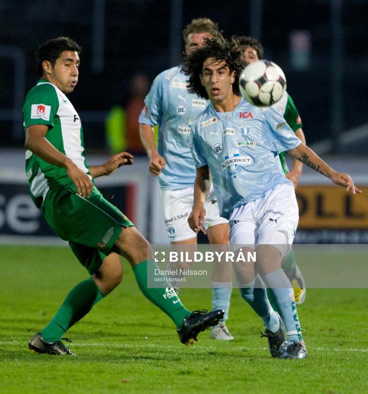 Jimmy Touma, Malmö och Sebastian Castro-Tello, Hammarby