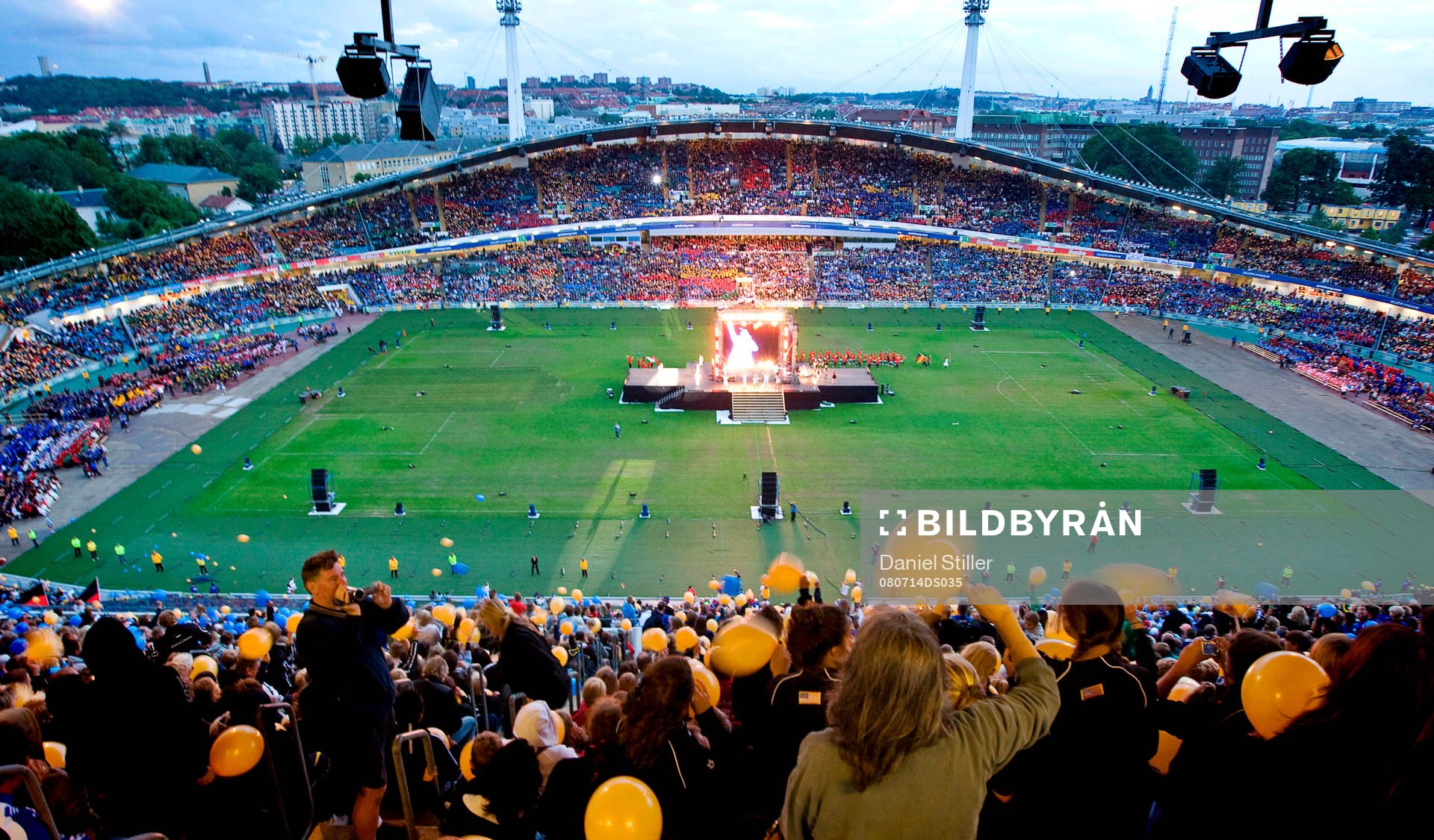 Fotboll, ungdom, Gothia Cup, Invigning