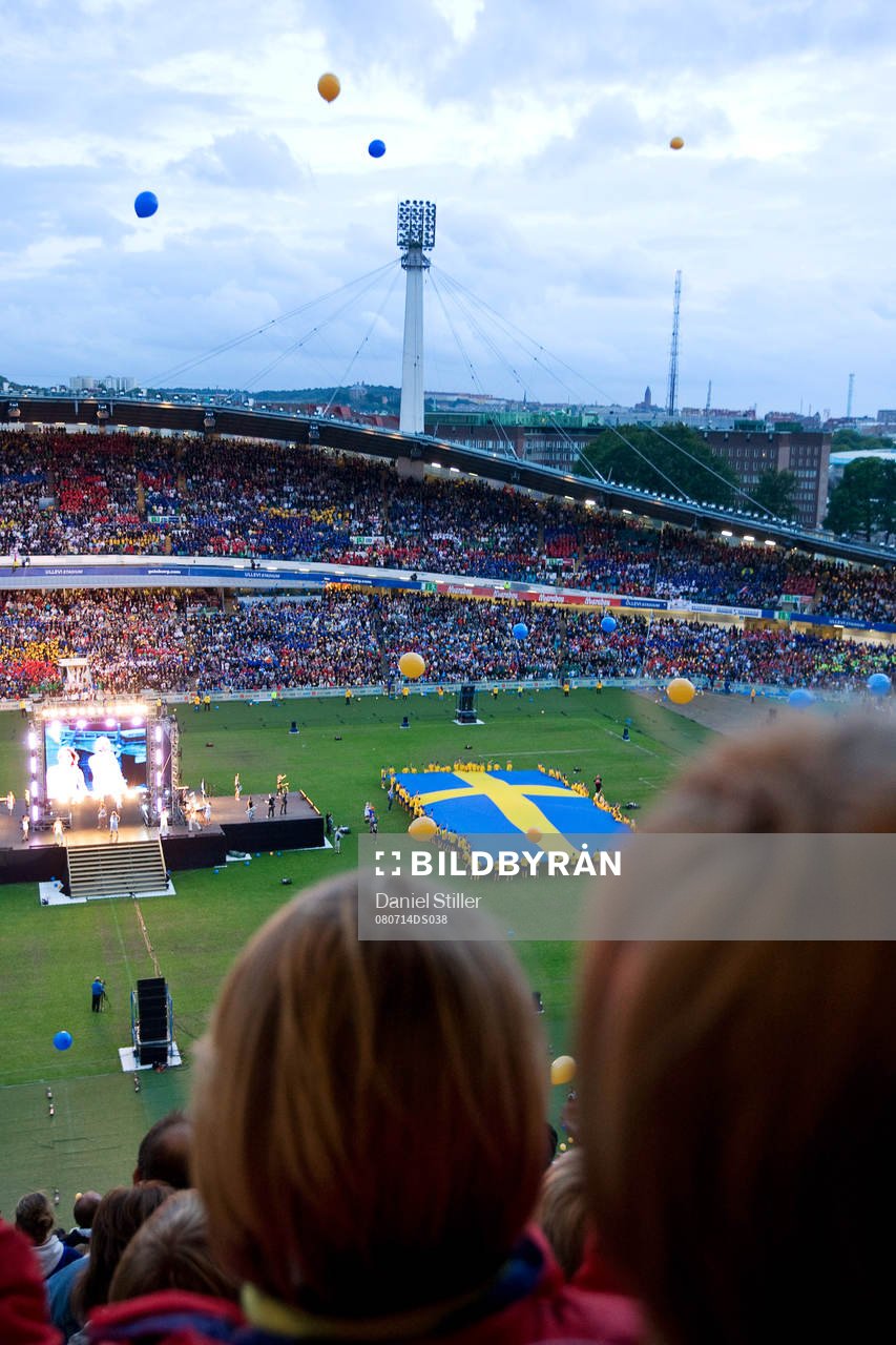 Fotboll, ungdom, Gothia Cup, Invigning