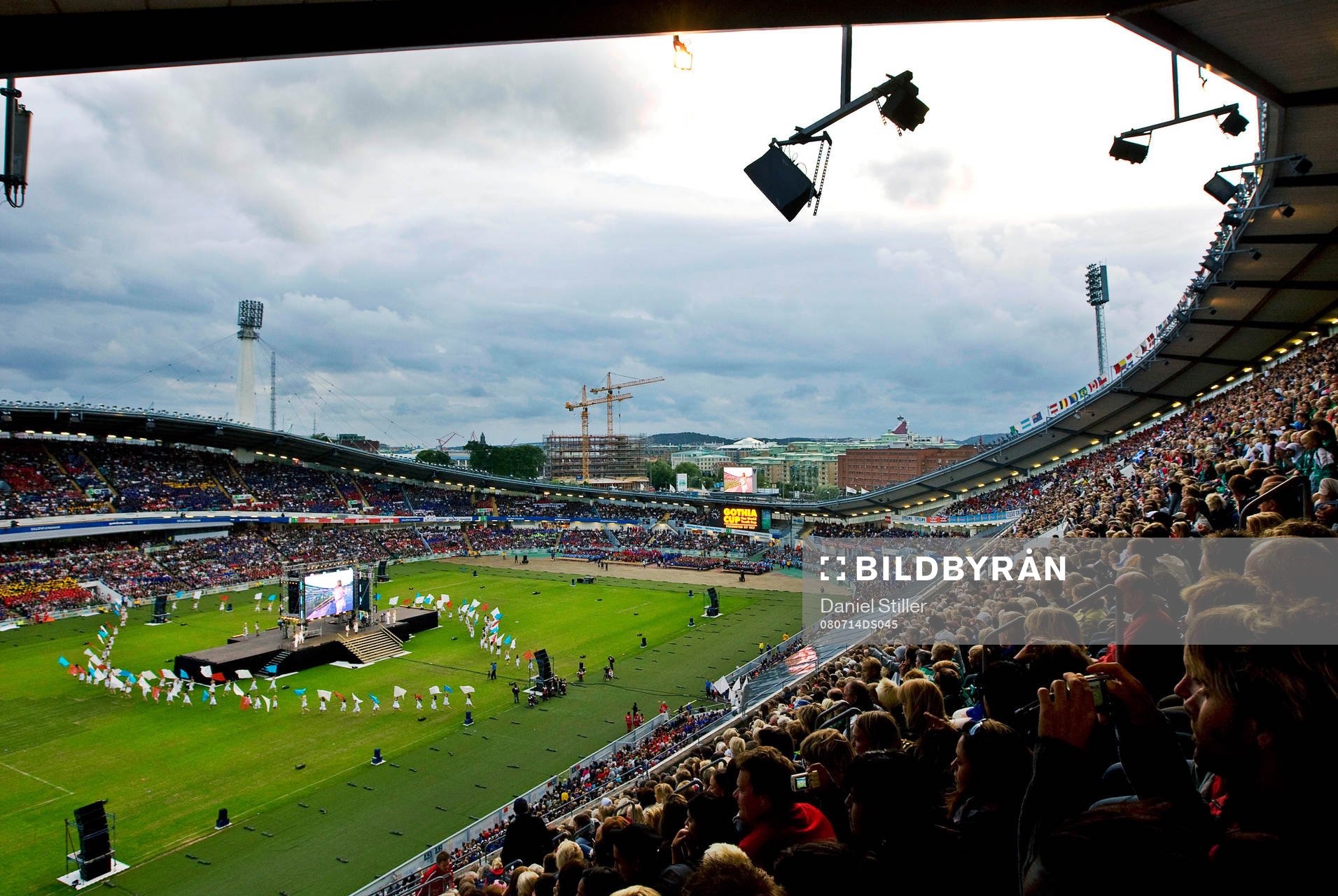 Fotboll, ungdom, Gothia Cup, Invigning