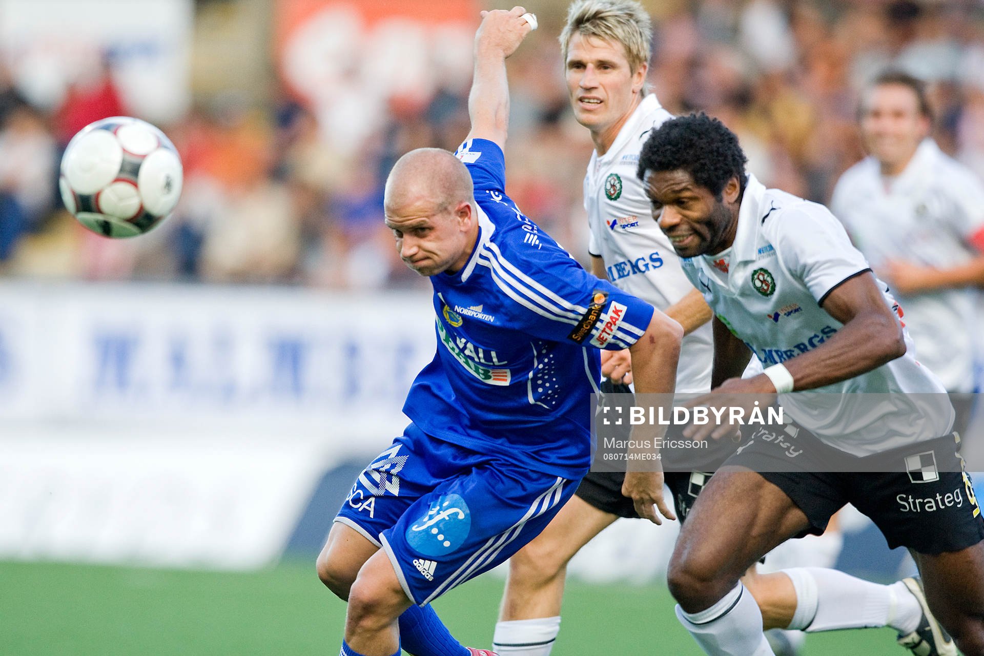 Johan Patriksson, Sundsvall, och Samuel Wowoah, Örebro