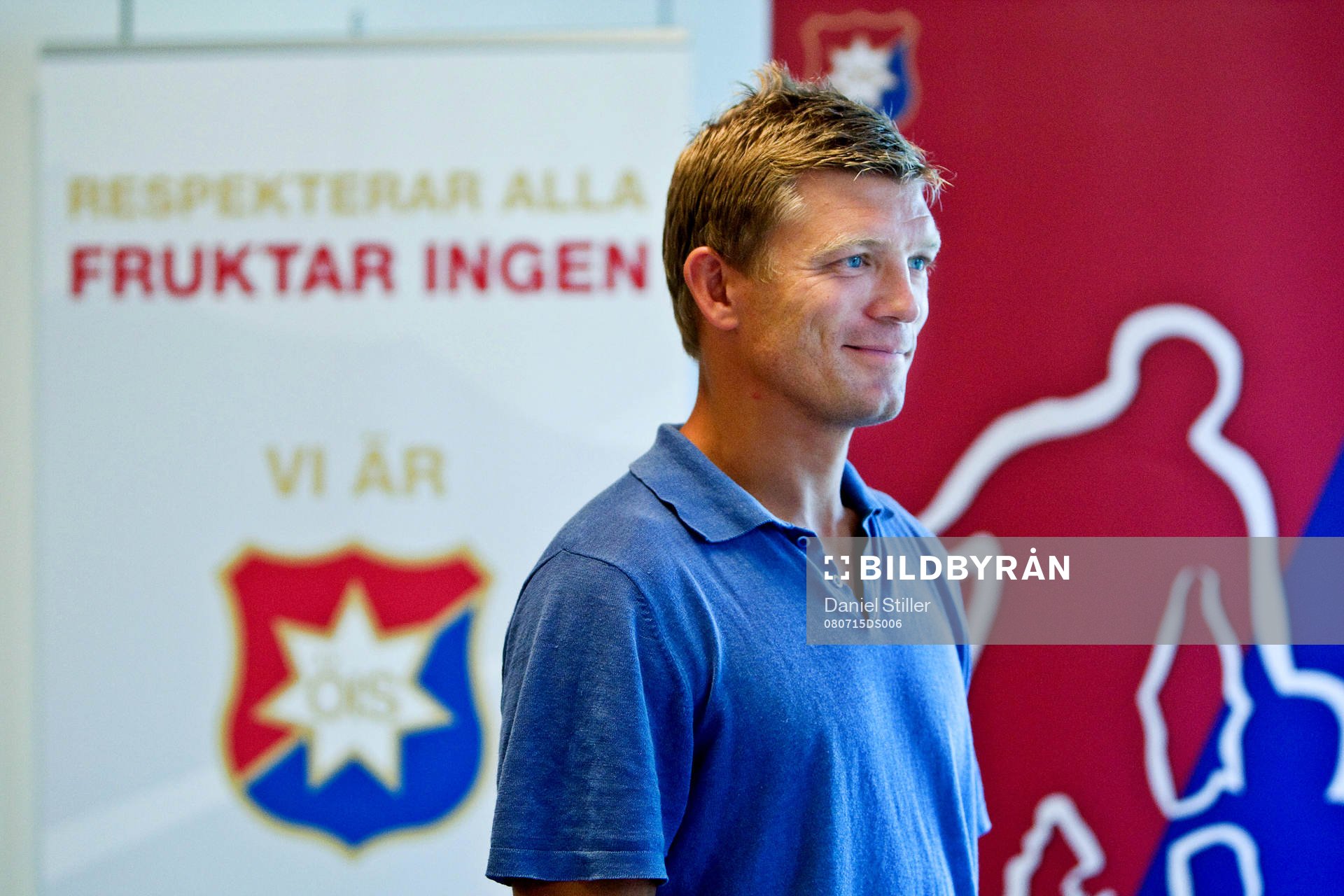 Marcus Allbäck gör sin första träning med Öis på