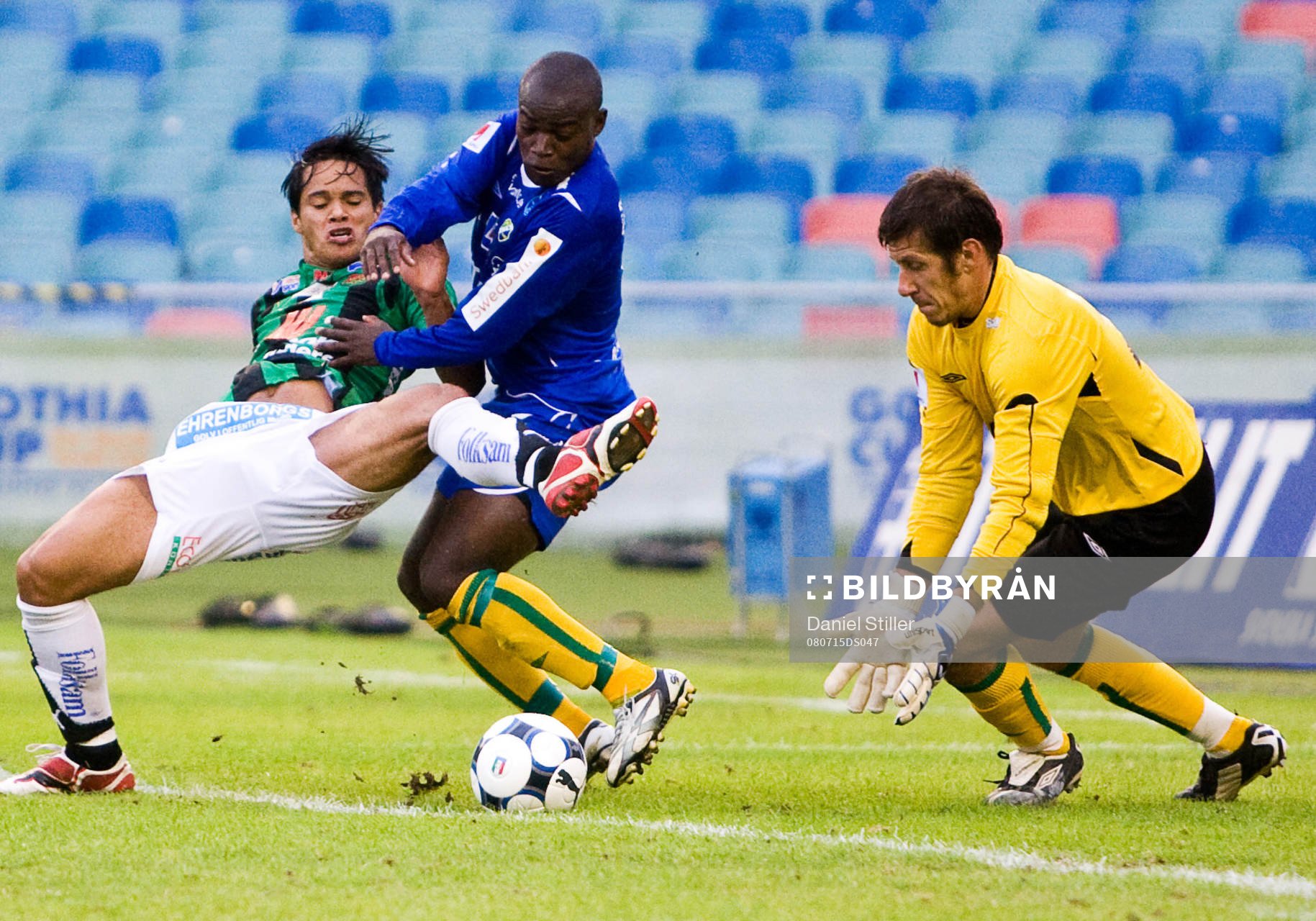 Daniel Morais Reis, GAIS.  Edwin Phiri, Michal Slawuta,