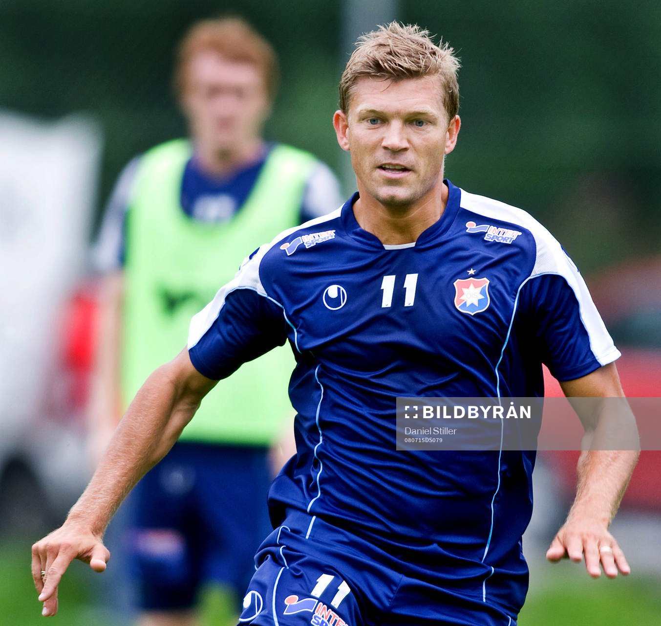 Marcus Allbäck gör sin första träning med Öis på