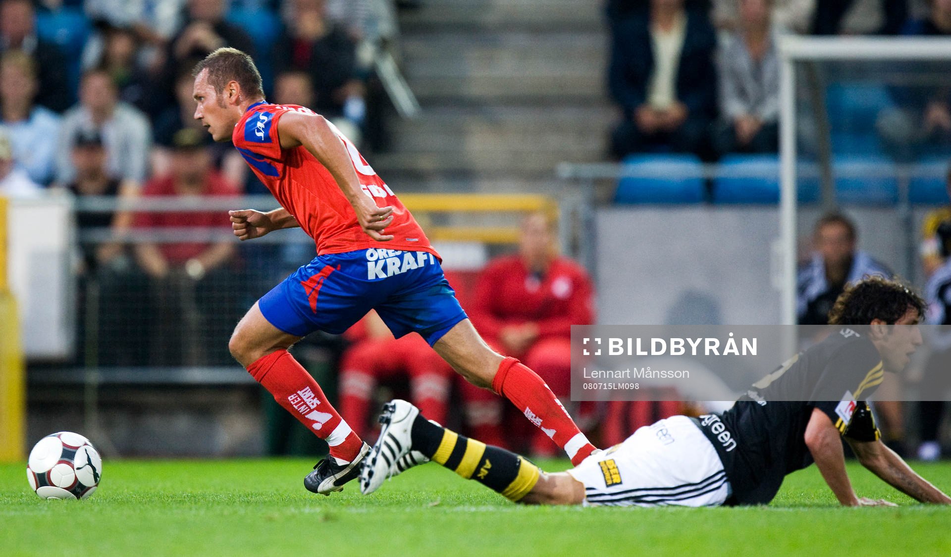 Marcus Lantz fick AIK på fall