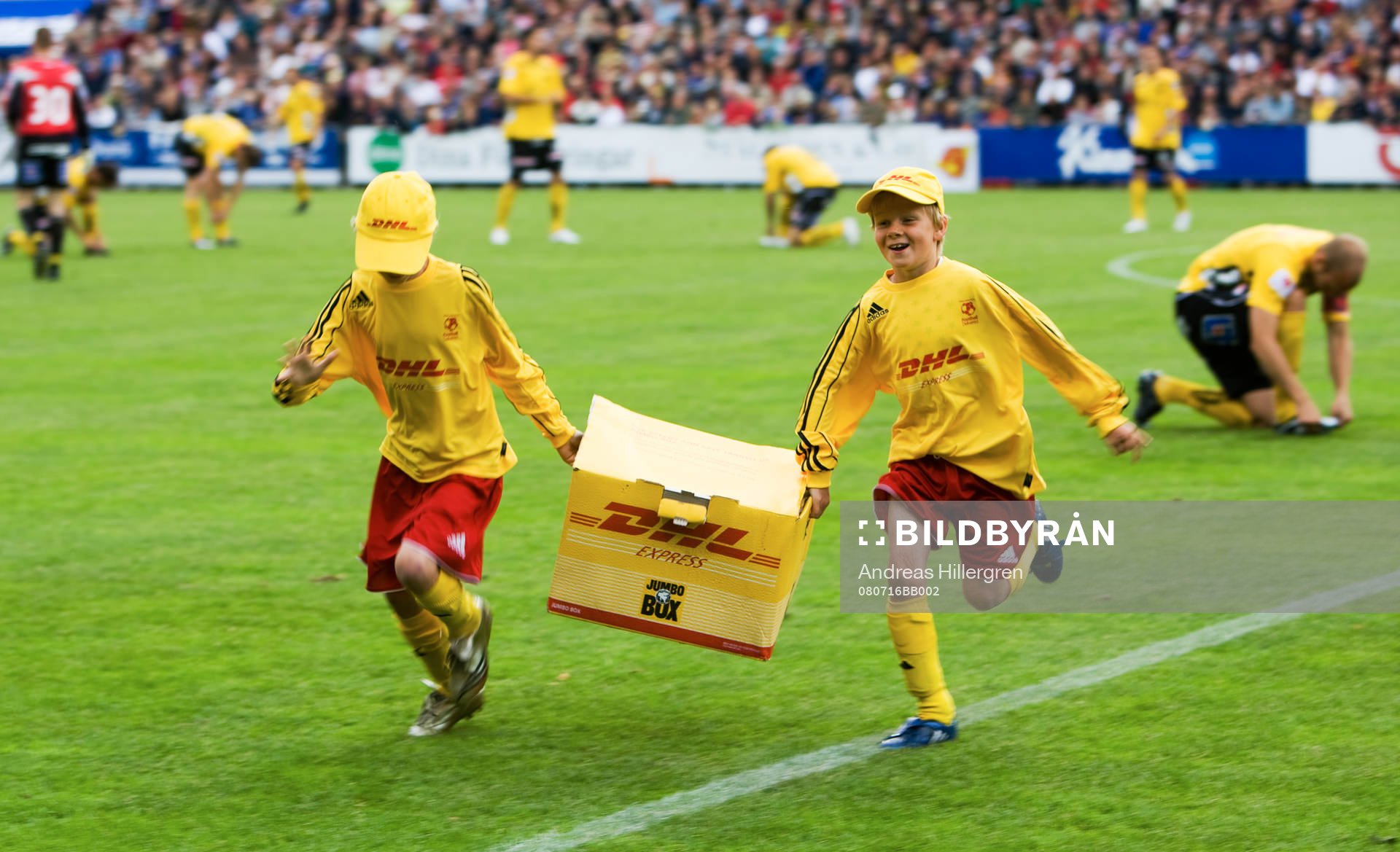 DHL, bollleverans
