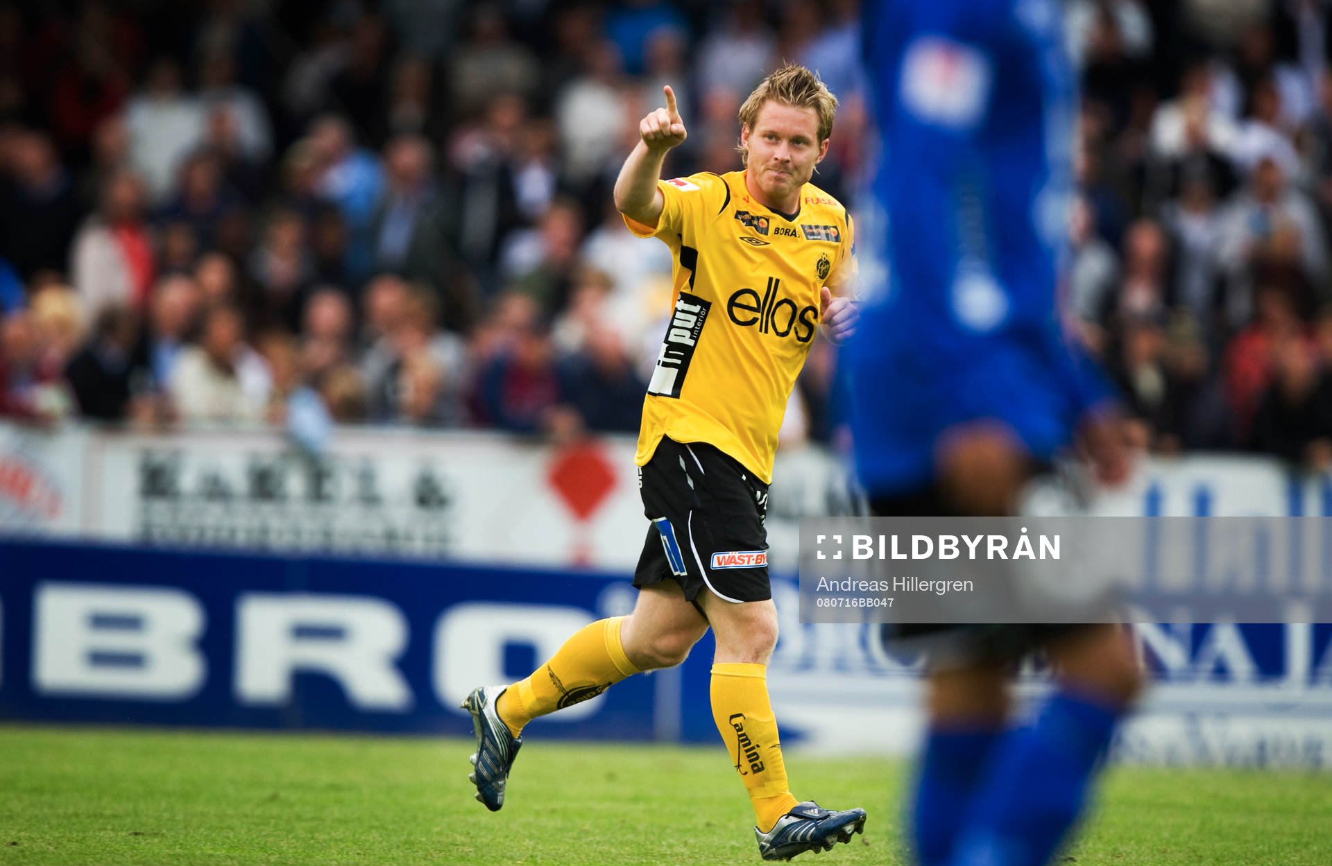  Fredrik Berglund, jubel.