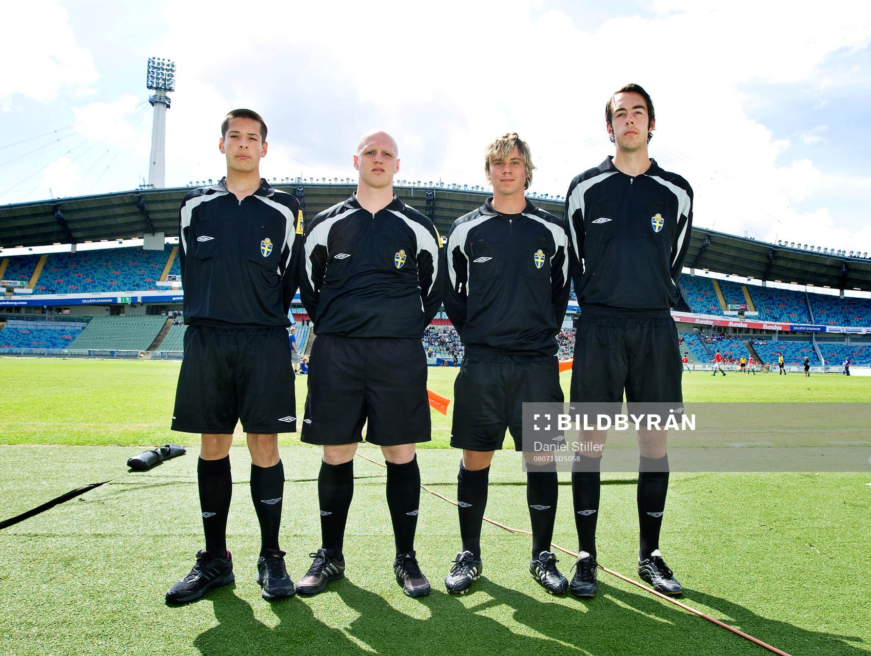 Fotboll, Gothia Cup, Final, domare, Domarteam Pontus